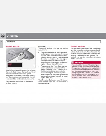 volvo v40 2013 owners manual